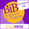 NOMINATE ME BiB 2014 WRITER