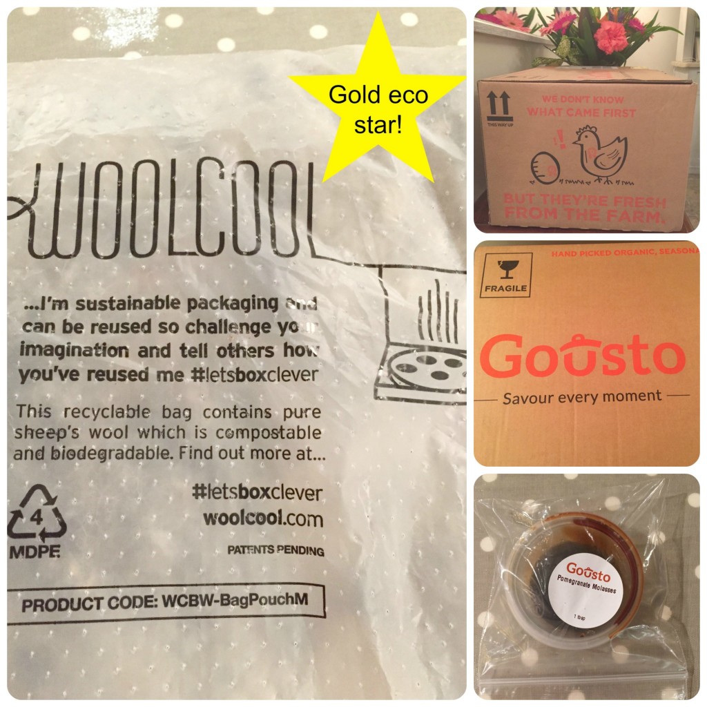 Gousto packaging Collage