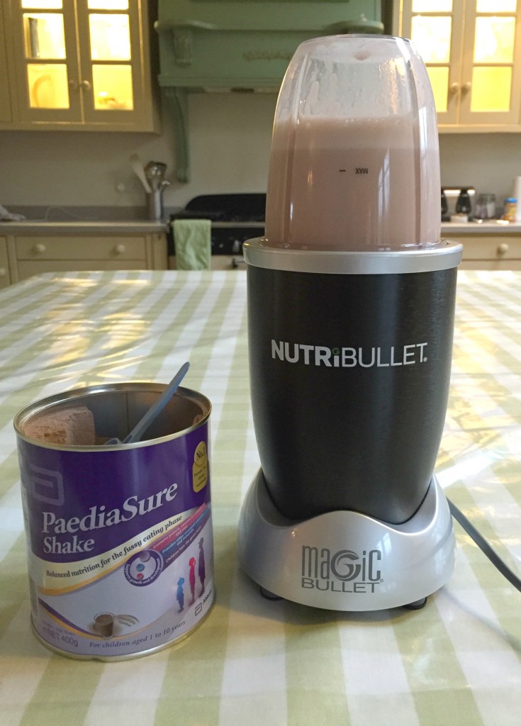 Shake and PaediaSure tub