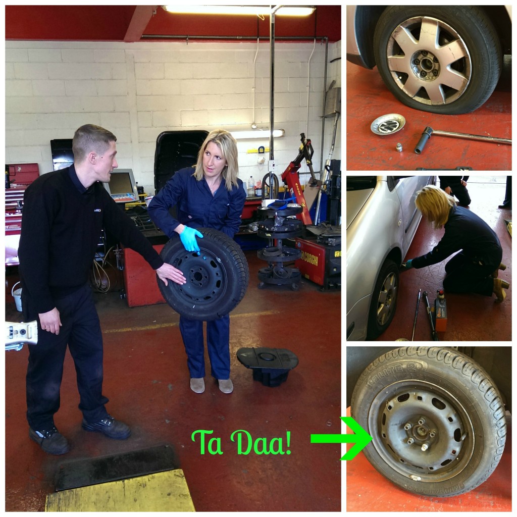 Kwikfit Tyre Change collage ed