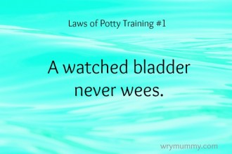 Potty Training Made Easy - A watched bladder